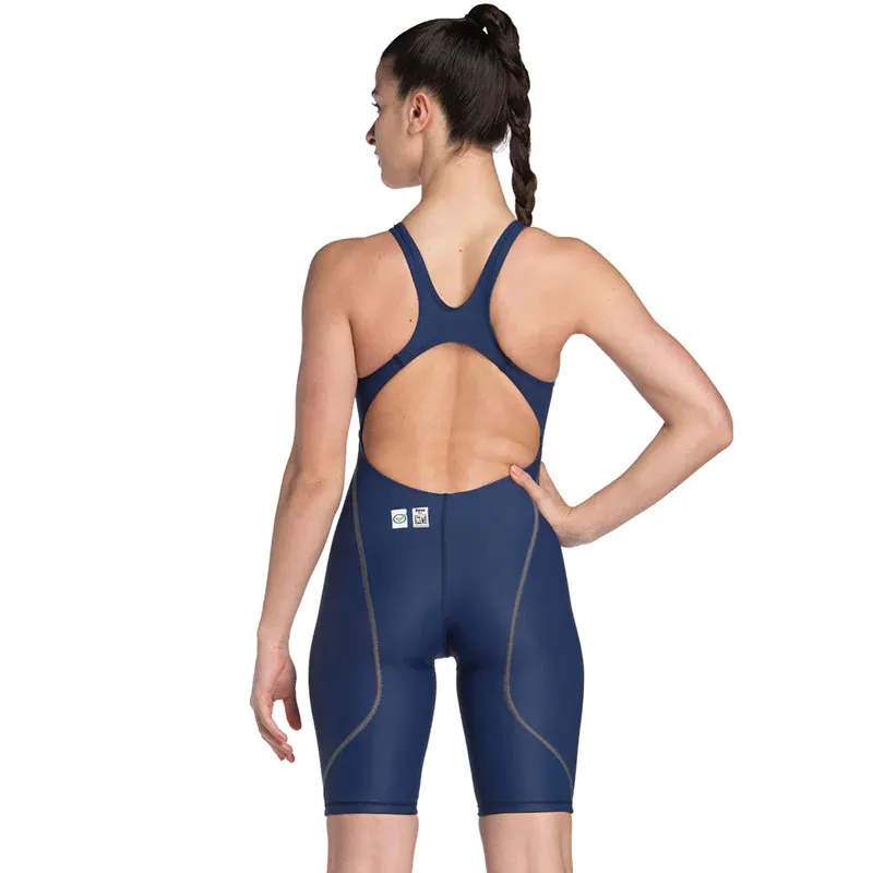 Arena Women's Powerskin ST Next Open Back Navy-3